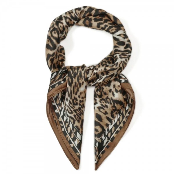 Φουλάρι Animal Print Leopard Φουλάρι Animal Print Leopard 70εκ. x 70εκ.