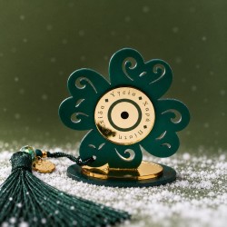 Επιτραπέζιο Γούρι Τετράφυλλο Τριφύλλι από Πλέξιγκλας Επιτραπέζιο Γούρι Τετράφυλλο Τριφύλλι από Πλέξιγκλας