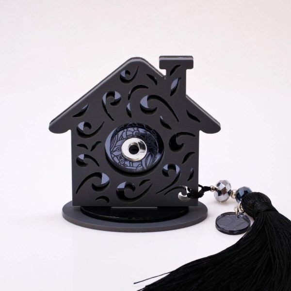 Επιτραπέζιο Γούρι Σπίτι από Πλέξιγκλας με Μάτι Επιτραπέζιο Γούρι Σπίτι από Πλέξιγκλας με Μάτι