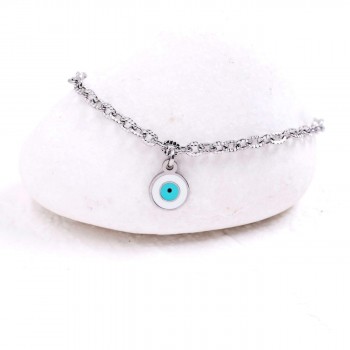 Stainless Steel Jewelry: Βραχιόλι με Μάτι | Επιλογή Μετάλλου Stainless Steel Jewelry: Βραχιόλι με Μάτι | Επιλογή Μετάλλου