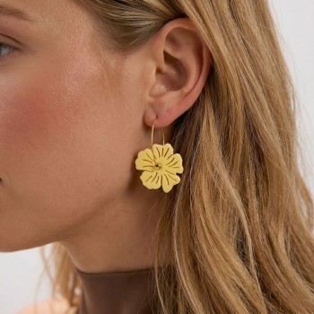 Σκουλαρίκια Nature Collection | Butter Yellow