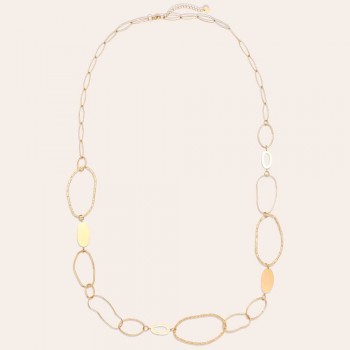 Μακρύ Κολιέ – Stainless Steel Oval Chain