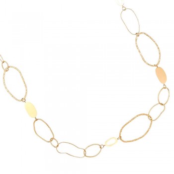 Μακρύ Κολιέ – Stainless Steel Oval Chain Μακρύ Κολιέ – Stainless Steel Oval Chain