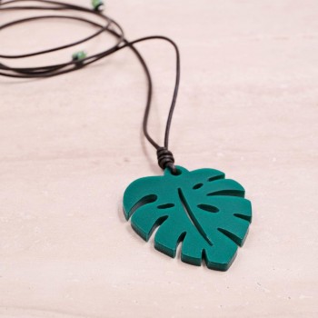 Κολιέ Nature | African Leaf Pendant Κολιέ Nature | African Leaf Pendant