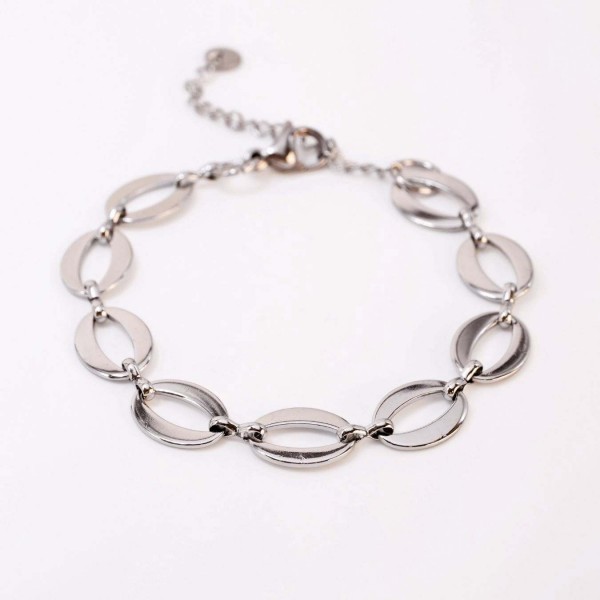 Stainless Steel Jewelry: Βραχιόλι Αλυσίδα Βραχιόλι Αλυσίδα από ανοξείδωτο ατσάλι