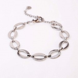 Stainless Steel Jewelry: Βραχιόλι Αλυσίδα Βραχιόλι Αλυσίδα από ανοξείδωτο ατσάλι