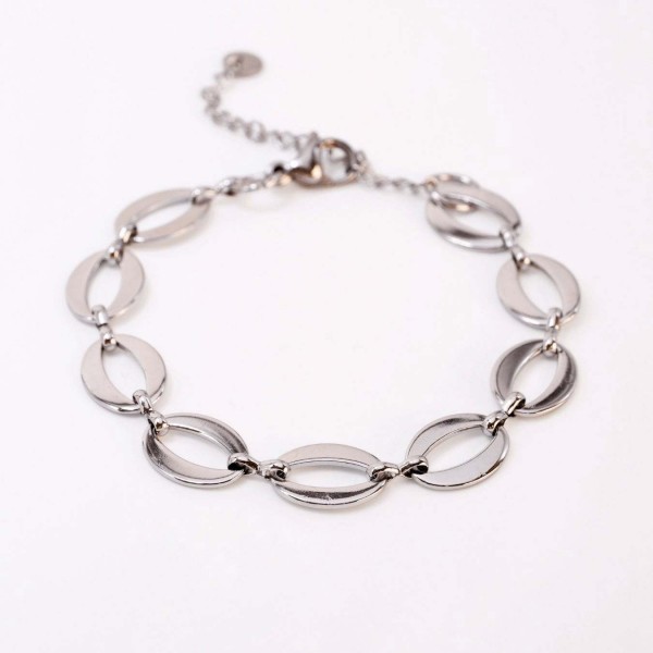 Stainless Steel Jewelry: Βραχιόλι Αλυσίδα Βραχιόλι Αλυσίδα από ανοξείδωτο ατσάλι