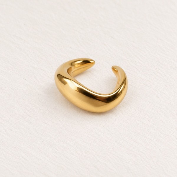 Ear Cuff από Ορείχαλκο με Επίχρυση Επιμετάλλωση 24Κ Ear Cuff από Ορείχαλκο με Επίχρυση Επιμετάλλωση 24Κ