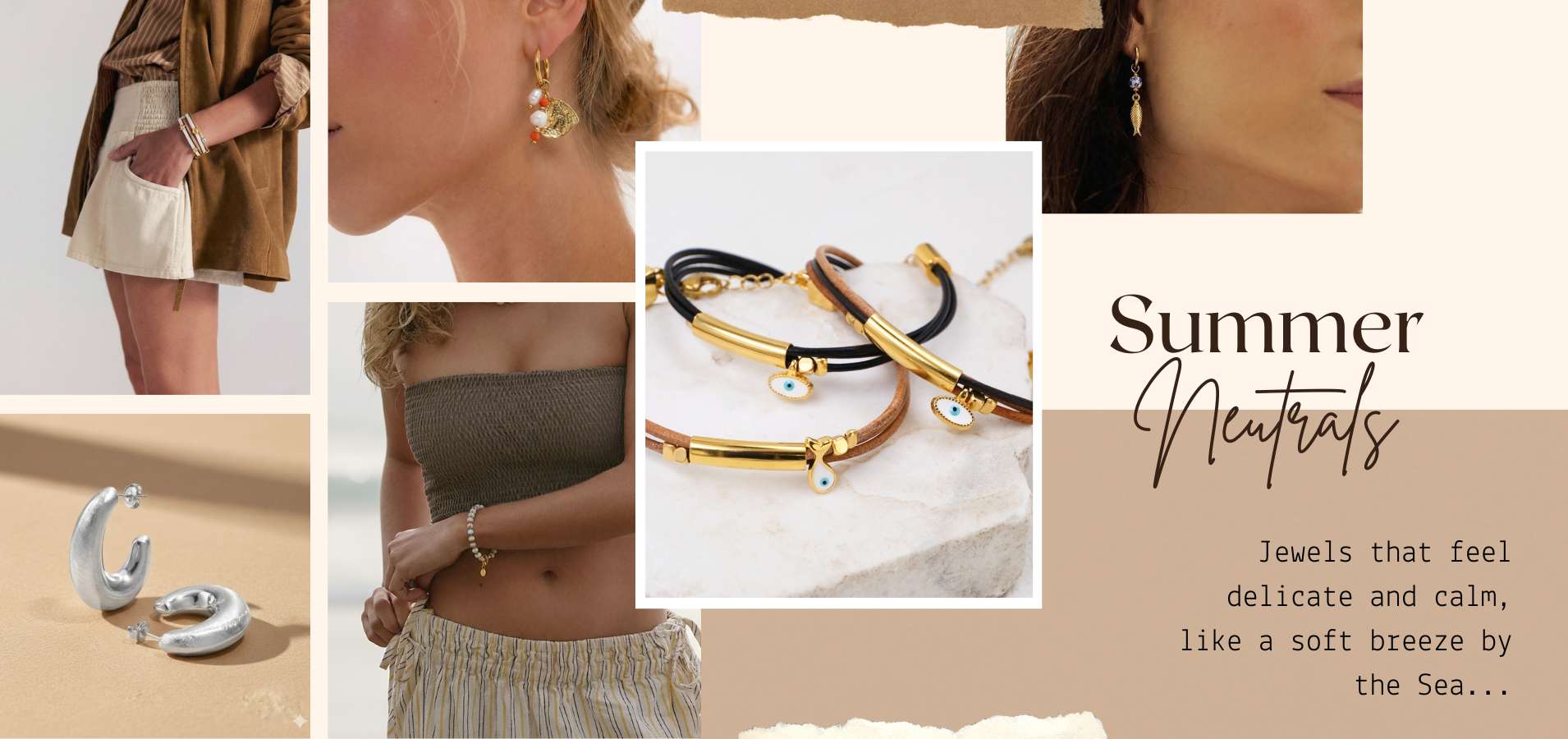 Χειροποίητα κοσμήματα 2026 χονδρική - Γήινοι τόνοι